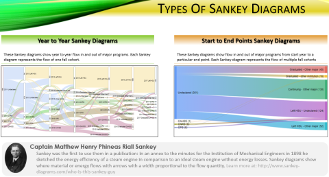 Types of Sankey diagrams